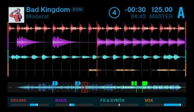 Stems el nuevo MP4 para Djs