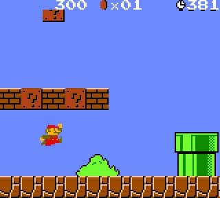 Record en Super Mario Bros, pasarlo en menos de 5 min.
