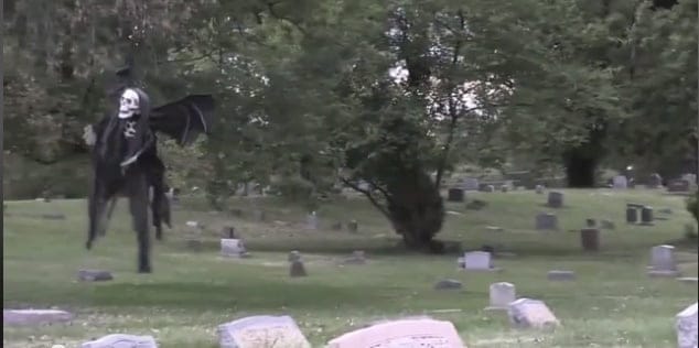 VÍDEO: Un susto 'de muerte' en visperas de Halloween...