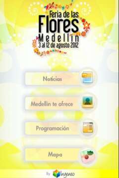 Feria de las Flores 2012 aplicacion para ANDROID