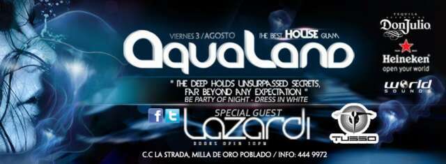 Sponsored: AQUA presenta Este Viernes The Best HOUSE By LAZARDI (Space – Miami) vistete de blanco