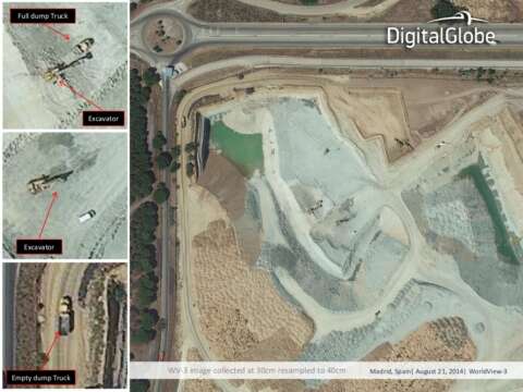 WorldView-3: Slideshow de las primeras imágenes del satélite DigitalGlobe de 40cm de resolution.