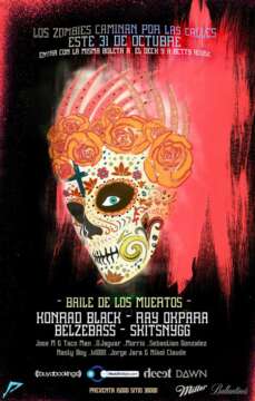 DARK ZONBIES —+ Este 31 de Octubre KONRAD BLACK (El Deck) & RAY OKPARA (Betty House) FIESTA DE DISFRACES ¡¡¡